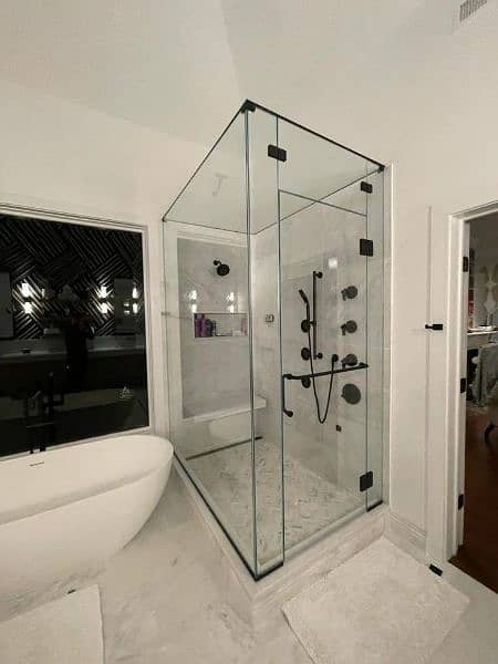 shower cabin tampered glass 9
