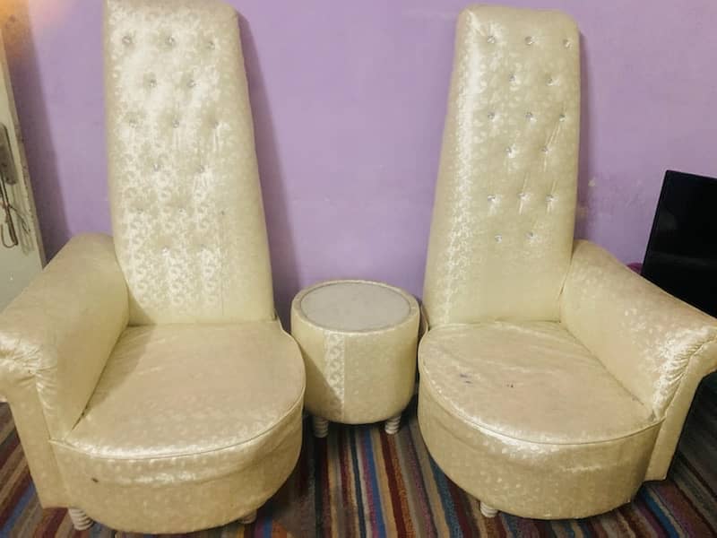 Two Seater Sofa Set For Sale 0