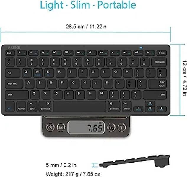 arteck wireless keyboard imoorted from Amazon uk new 5