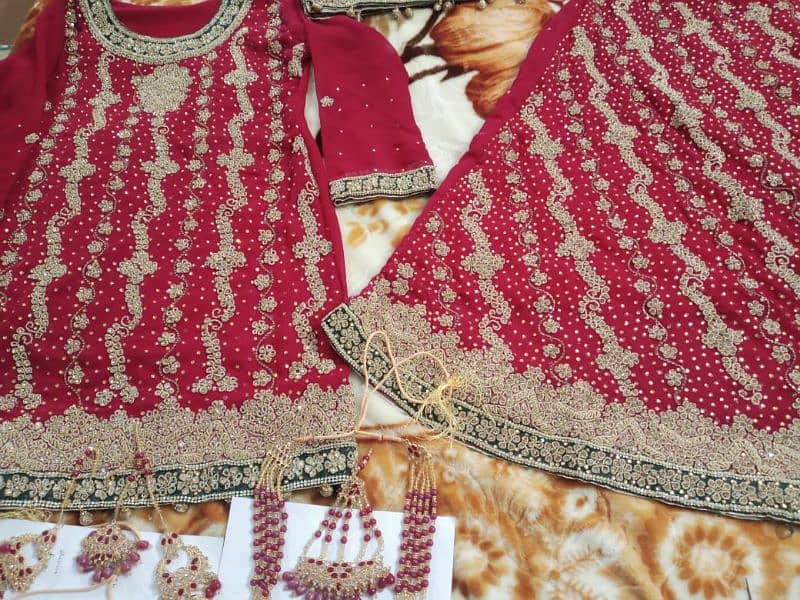 bridal lehenga . sherwani with kulla. maxi with purs 2