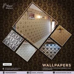 wallpapers designer collection by Grand interiors