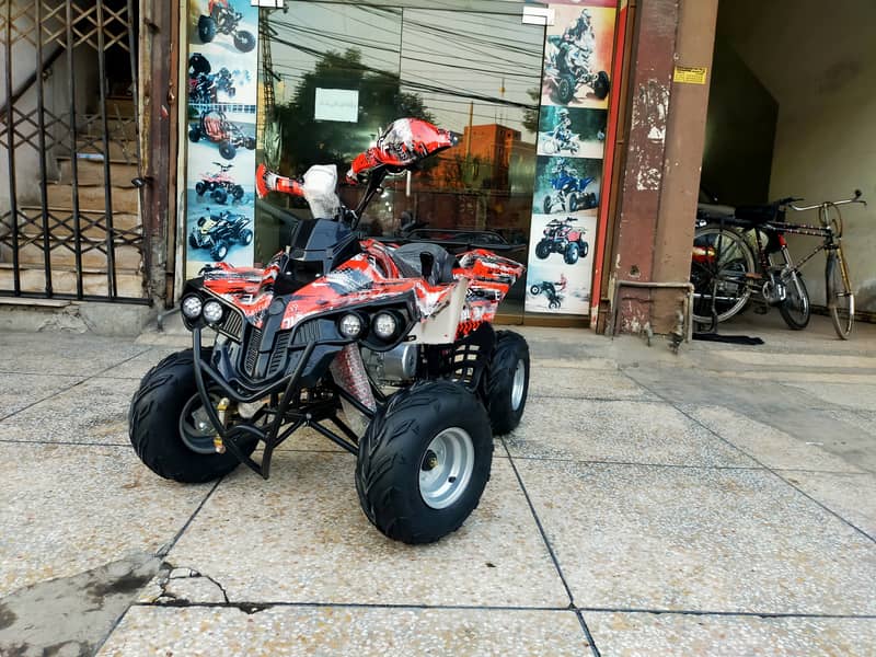 Brand New Box Packed 125cc Atv Quad Bikes Delivery In All Pakistan 5