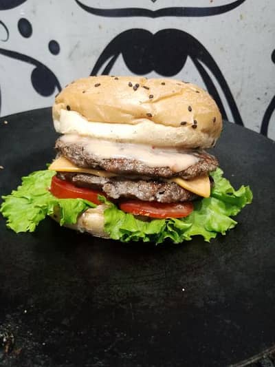 I'm a fast food grilled burger chef
