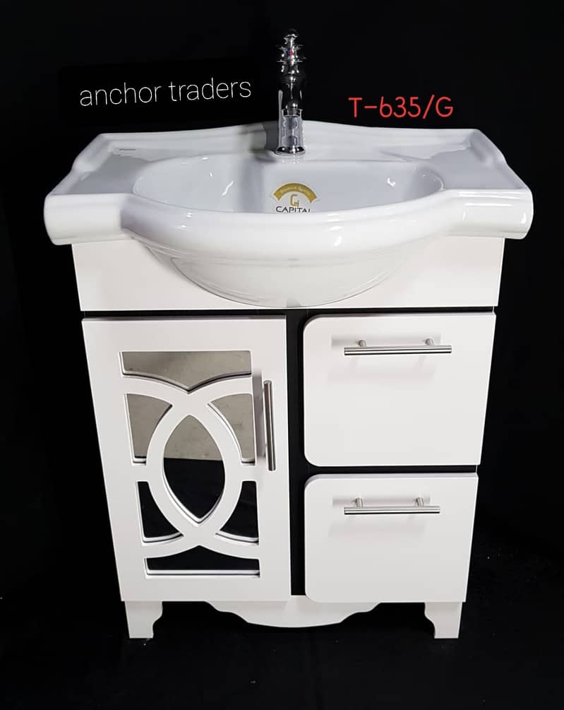 Pvc vanity cabinet bathroom cabinets #chinavanity #pvcvanity 3