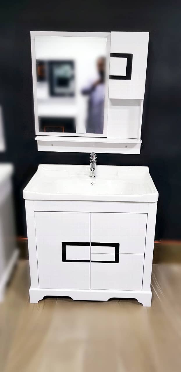 Pvc vanity cabinet bathroom cabinets #chinavanity #pvcvanity 12