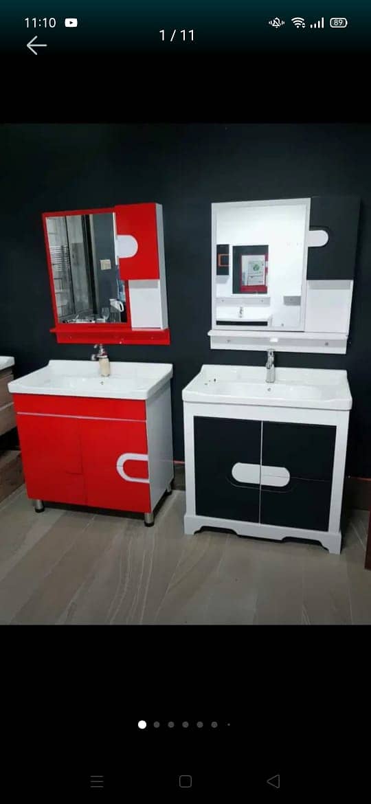 Pvc vanity cabinet bathroom cabinets #chinavanity #pvcvanity 15