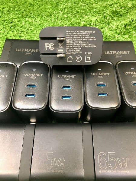 65 watt Fast Charging charger type-c ultranet fast charger 6