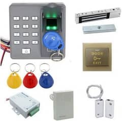 Fingerprint, card , remote, access control system electric door lock 0