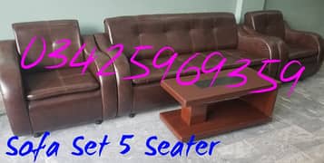 sofa set 5 seater home office furniture table chair shop cafe dresser
