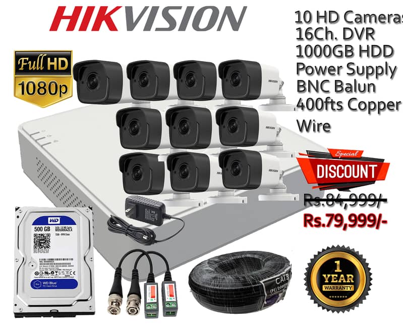CCTV Security Cameras / cctv camera's packages 4