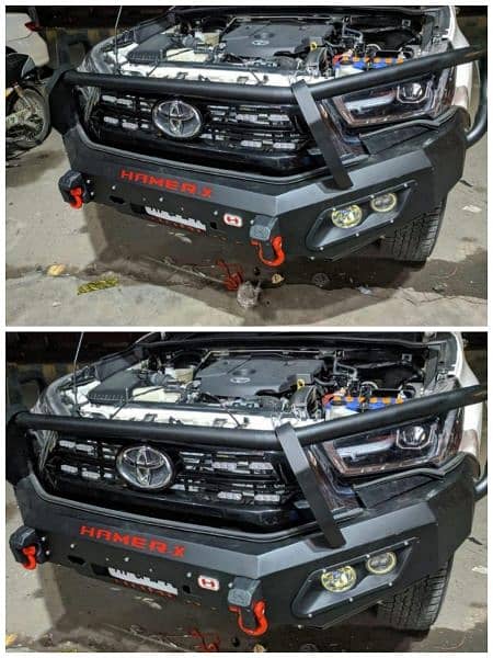 Revo Vigo Isuzu Dmax Fortuner land cruiser Prado Surf Hamer Accessorie 5