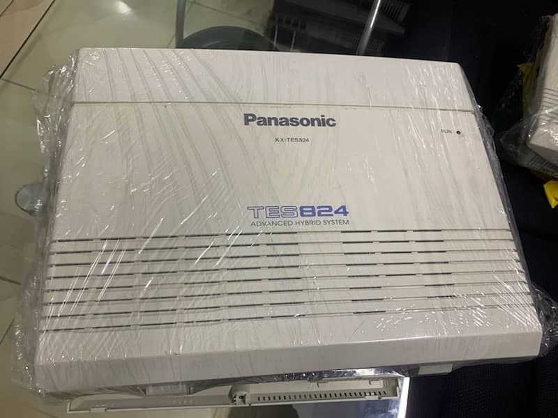 Panasonic 24 extensions intercom pbx telephone exchange pabx Kates 824 3