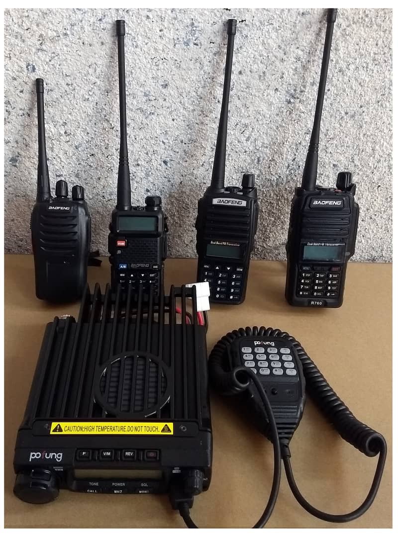 Car Vehicle BF-9500 Walkie talkie UHF Long range Wireless Bse station 3