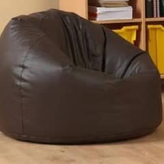 Leather Bean Bags_ For office Use_Gaming use_Activities Bean Bags