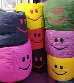 Smiley Face Bean Bags_All sizes_ Office use _ Home Use_ kids Gifts 0