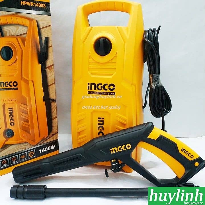 Imported INGCO Brand High Pressure Washer - 130 Bar 11