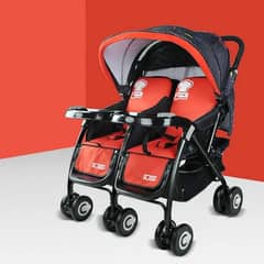 Twins cheap stroller olx