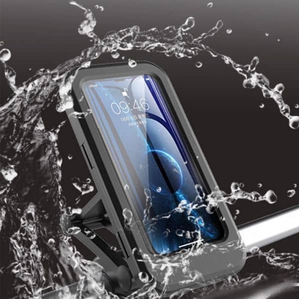 Mobile Holder, Waterproof With Touch Screen, 360° Anti-Shake For Bike 2