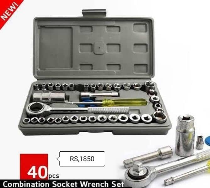 Aiwa Tool Kit  Vehicle 40 Pcs 0