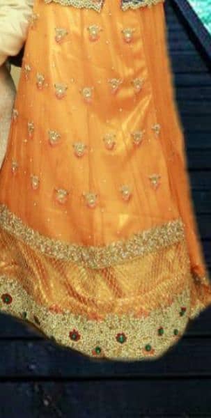 lehnga and dopta for mehndi function 3