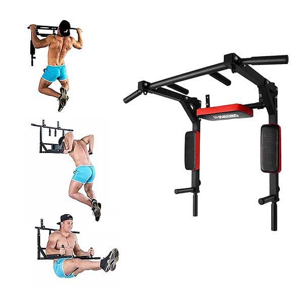 5 IN 1 WALL MOUNTED CHIN UP BARS 03020062817 0