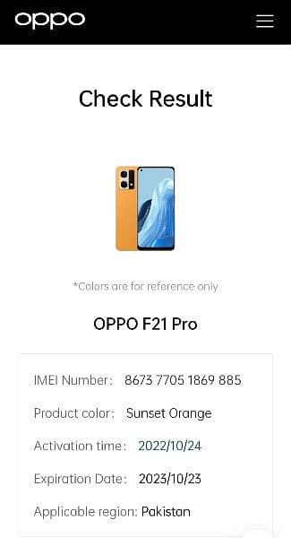 Oppo F21 pro 8+8 GB RAM and 128GB Memory. 9