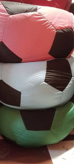 Baby chair large 2300 baby bean bag 3500 baby football 4500