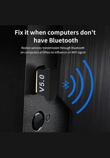 USB5.0 Bluetooth Adapter Wireless Dongle High Speed CSR for PC Windows 1