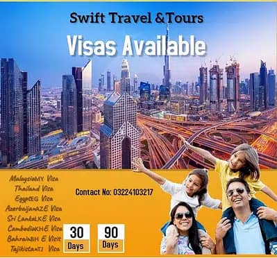Air Tickets /Visas  Service /E-Visa /Tickets /Tour Packages /Umrah