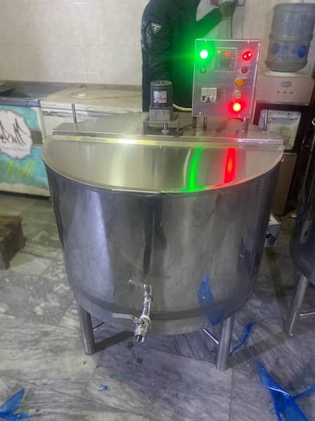 Electric+gas milk boiler & milk chiller & khoya machine 11