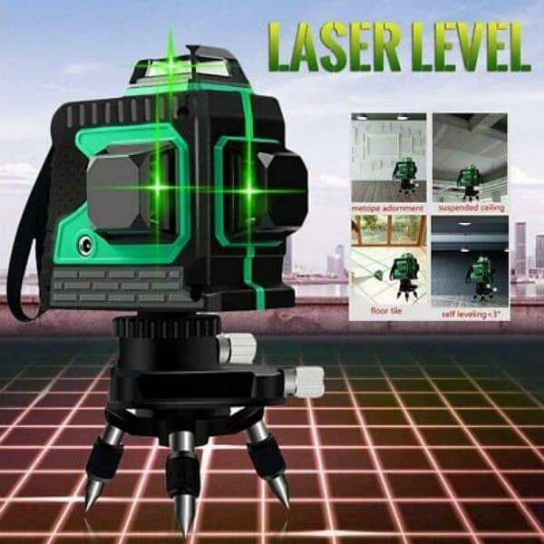 Green Laser Level DIY Cross Lines Laser Self Leveling Super Bright 0