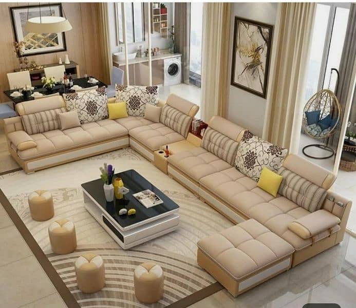 new u shape sofa set 2