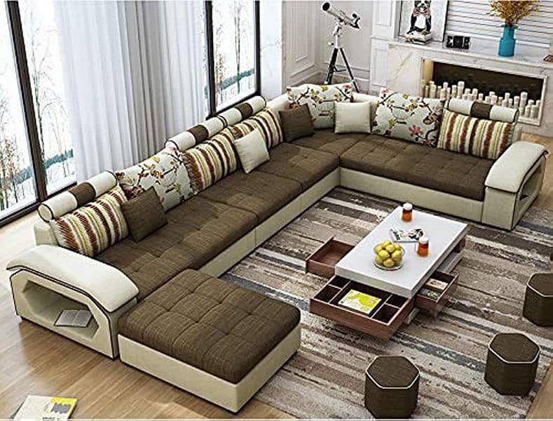 new u shape sofa set 3