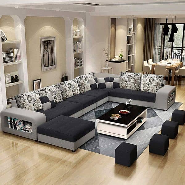 new u shape sofa set 8