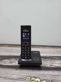 UK imported Panasonic single color cordless phone