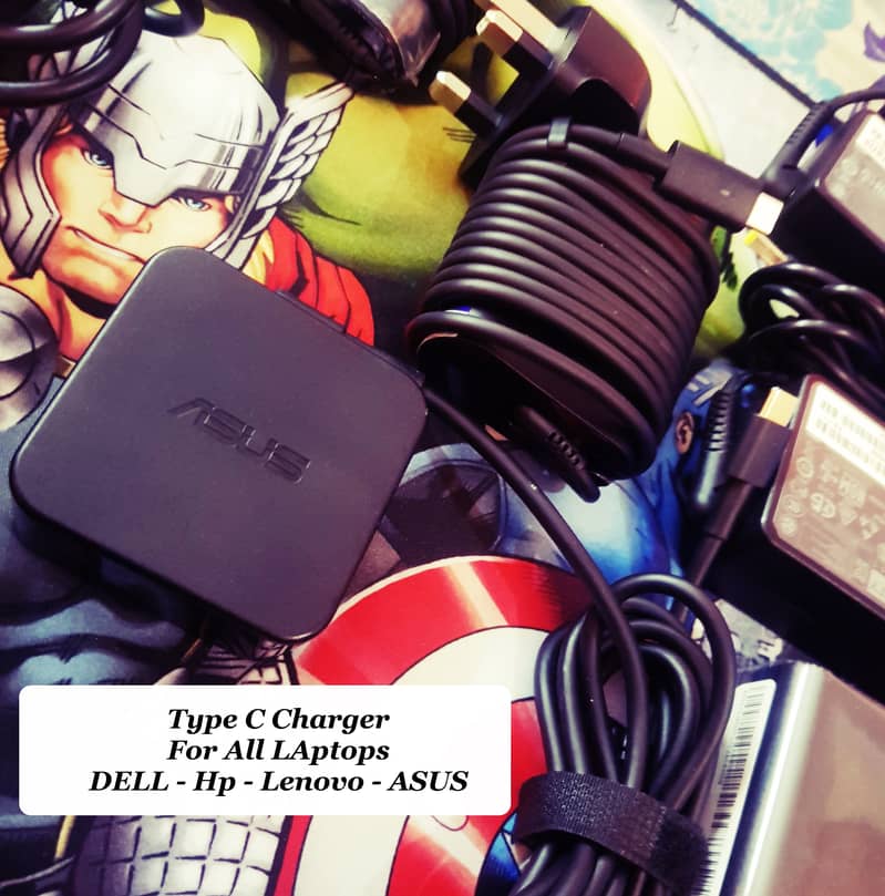 ASUS LAPTOP CHARGER MSI ACER RAZER HP DELL LENOVO MACBOOK & ALL BRAND 8