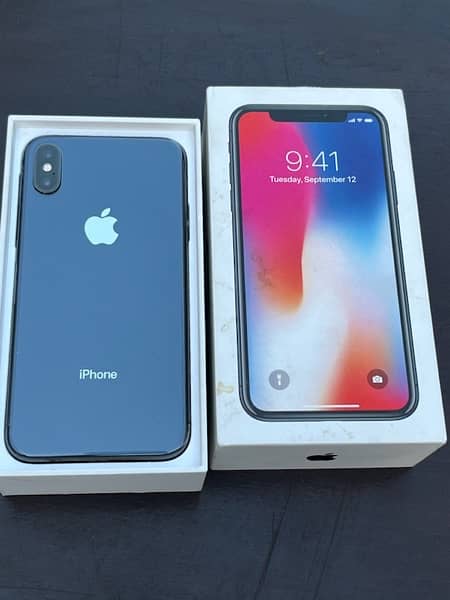 I phone x pta approved 64GB 1