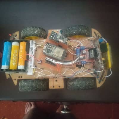 Rc car project with remote