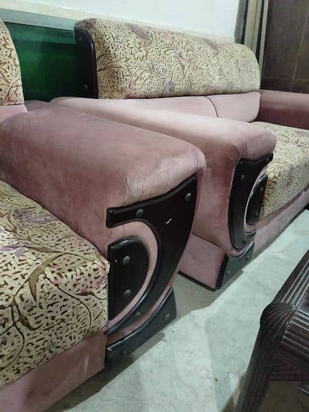 Sofa set / 6 seater sofa set / wooden sofa set / Sofa 4