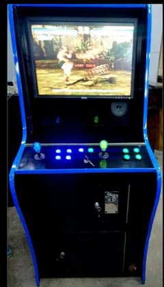 Arcade video game foosball football