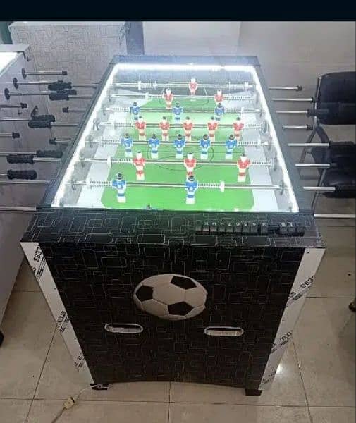 Arcade video game foosball football 7