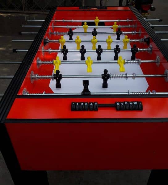 Arcade video game foosball football token game 12