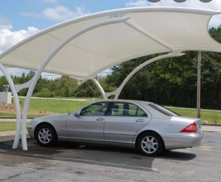 car parking sheds Tensile sheds 1