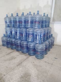 Used PC bottle 19 liter without print Good condition Rs 750