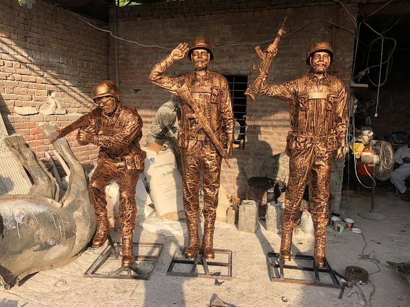 Military  sculpture and statue /3d wall 3