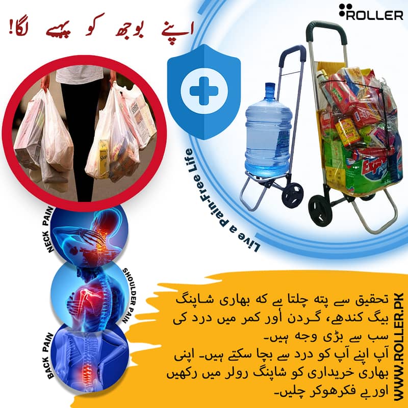 trolley bag - shopping trolley bag - Trolly bag - Luggage Trolley 2