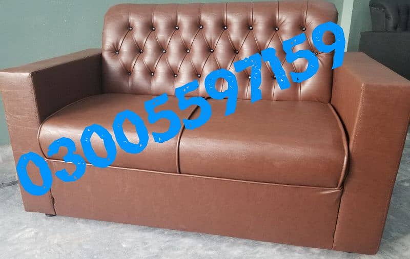 sofa set chester 5,7 seater 4r office home cafe parlor furniture table 3