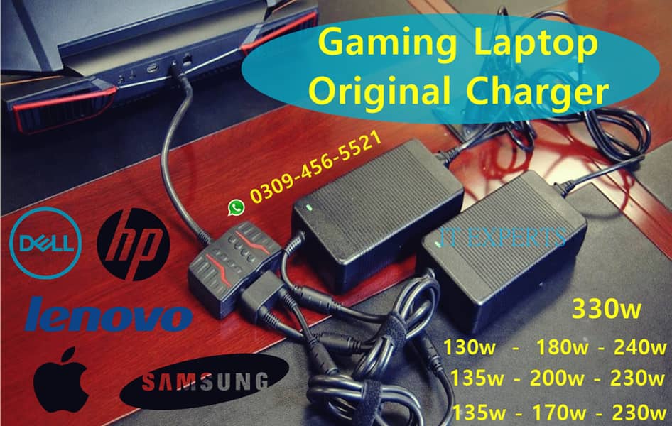 HP LAPTOP CHARGER DELL LENOVO MACBOOK SONY ACER ASUS MSI RAZER BLADE 2