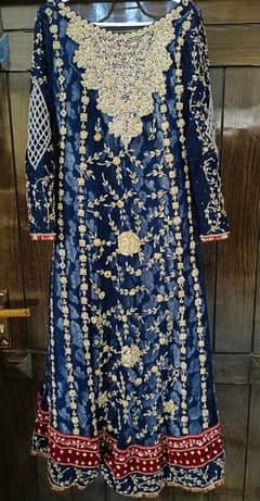 Designer dress by Haris Shakeel