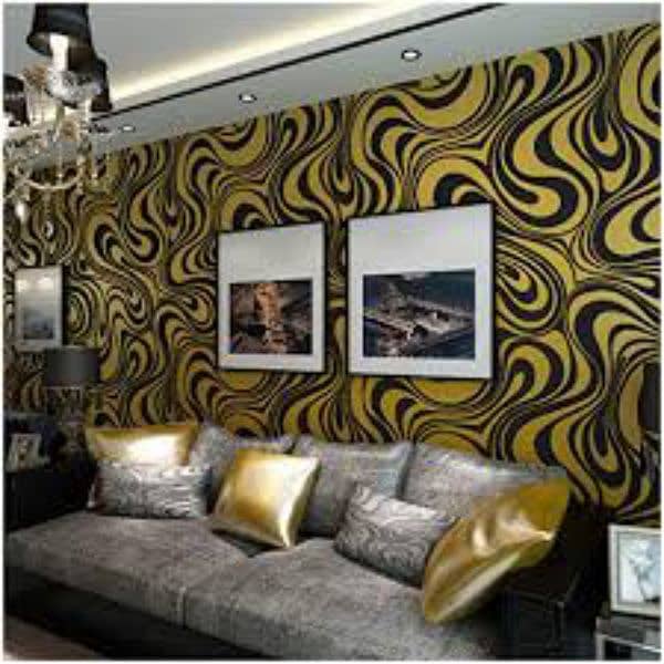 Pvc panel,wallpaper,ceiling,wood vinyl floor, blind,grass,paint,tvunit 0